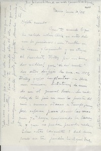 [Carta] 1956 jun. 10, México [a] Gabriela Mistral