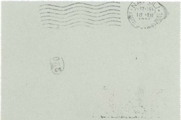 [Tarjeta postal] 1952 dic. 17, Milan, [Italia] [a] Gabriela Mistral, Napoli, [Italia]