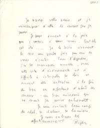 [Carta] 1951 mayo 4, [Francia] [a] Gabriela Mistral