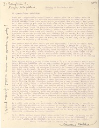 [Carta] 1945 nov. 25, Madrid [a] Gabriela Mistral