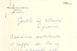 [Carta] 1952 ene. 1, Nápoles [a] Gabriela Mistral