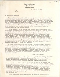 [Carta] 1946 abr. 10, Guayaquil, [Ecuador] [a] Gabriela [Mistral]