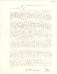 [Carta] 1949 jul. 16, Nueva York [a] Gabriela Mistral