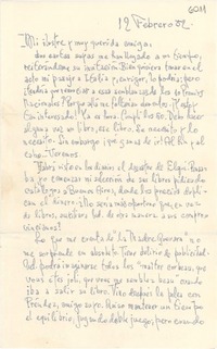 [Carta] 1952 feb. 12, Santiago, [Chile] [a] [Gabriela Mistral]
