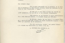 [Carta] 1956 abr. 27, Santiago, [Chile] [a] Radomiro Tomic Romero