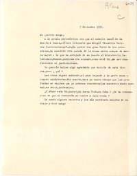 [Carta] 1953 dic. 7, [Santiago, Chile] [a] [Gabriela Mistral]