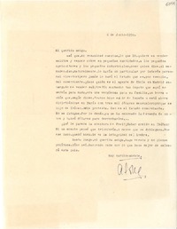 [Carta] 1954 jun. 6, [Santiago] [a] Gabriela Mistral