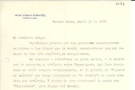[Carta] 1942 jul. 11, Buenos Aires, [Argentina] [a] [Gabriela Mistral]