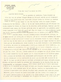 [Carta], 1973 jul. 7 Viña del Mar <a> María Luisa Bombal