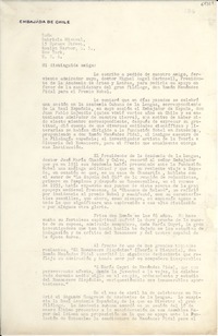 [Carta] 1952, La Habana, [Cuba] [a] Gabriela Mistral, New York, U.S.A.