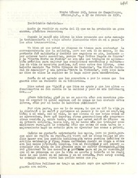 [Carta] 1950 feb. 27, México D.F. [a] Gabriela [Mistral]