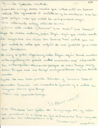 [Carta] [1944?], Buenos Aires, Argentina [a] Gabriela Mistral