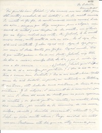 [Carta] 1945, [Puerto Rico] [a] Gabriela Mistral