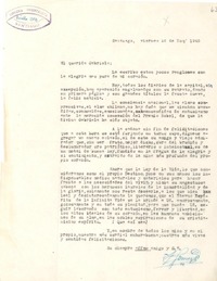 [Carta] 1946 ene. 2, Santiago, [Chile] [a] Gabriela [Mistral]