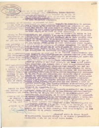 [Carta] 1948 jul. 19, Santiago [a] Gabriela Mistral, Santa Bárbara