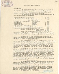[Carta] 1949 ene. 28, Santiago [a] Gabriela Mistral