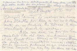 [Carta] 1948 mayo 5, Los Ángeles, California [a] Consuelo Saleva