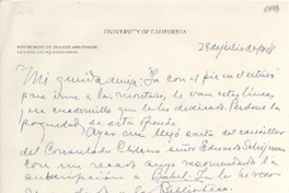 [Carta] 1948 jul. 28, Los Ángeles, California [a] Gabriela Mistral