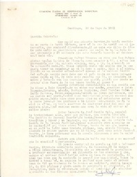 [Carta] 1951 mayo 26, Santiago, [Chile] [a] Gabriela [Mistral]