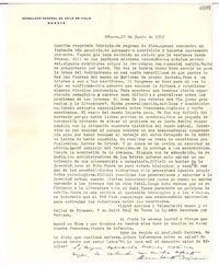 [Carta] 1952 jun. 28, Génova [a] Gabriela Mistral