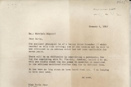 [Carta] 1969 Jan. 6, [EE.UU.] [a] Miss Doris Dana, Hack Green Rd., Pound Ridge, N.Y., [EE.UU.]