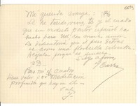 [Carta] 1946 [a] Gabriela Mistral