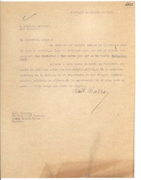 [Carta] 1948 ago. 15, París [a] Gabriela Mistral, Los Ángeles