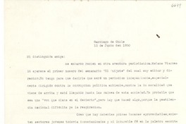 [Carta] 1950 jun. 15, Santiago, Chile [a] [Gabriela Mistral]