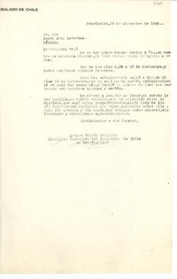 [Carta] 1945 dic. 22, Petrópolis, [Brasil] [a] Pedro Juan Labarthe, México