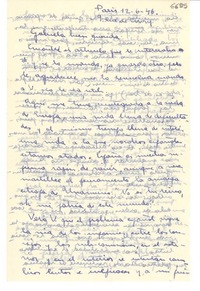 [Carta] 1946 jun. 12, París [a] Gabriela Mistral