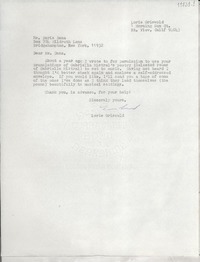 [Carta] 1976 Apr. 27, Mt. View, Calif., [Estados Unidos] [a] Ms. Doris Dana, Box 784 Hildreth Lane, Bridgehampton, New York