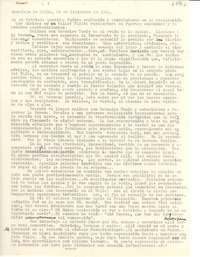 [Carta] 1951 dic. 26, Santiago, Chile [a] Gabriela [Mistral]