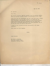 [Carta] 1972 May 16, [EE.UU.] [a] Mr. Jack G. Goellner, The Johns Hopkins Press, Baltimore, Maryland, [EE.UU.]