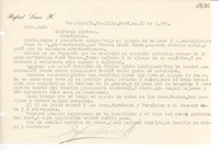 [Carta] 1945 ago. 12, Hda. Chiclín, Trujillo, Perú [a] Gabriela Mistral, Petrópolis