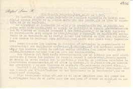 [Carta] 1945 oct. 28, Hda. Chiclín, Trujillo, Perú [a] Gabriela Mistral