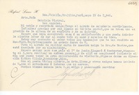 [Carta] 1946 mayo 18, Hda. Chiclín, Trujillo, Perú [a] Gabriela Mistral, Los Ángeles