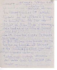 [Carta] 1949 nov. 22, Petrópolis [a] Gabriela Mistral