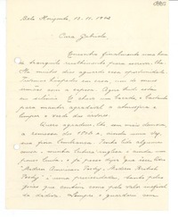 [Carta] 1942 nov. 13, Belo Horizonte, [Brasil] [a] Gabriela Mistral