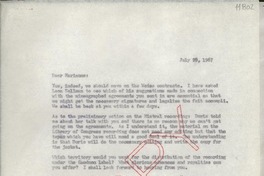 [Carta] 1967 July 20, [Estados Unidos] [a] Mrs. Marianne Mantell, Caedmon Records, Inc., New York