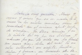 [Carta] 1949 sept. 5, Miraflores, [Perú] [a] Gabriela [Mistral]