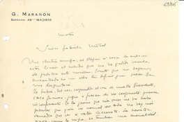 [Carta] Madrid [a] Gabriela Mistral
