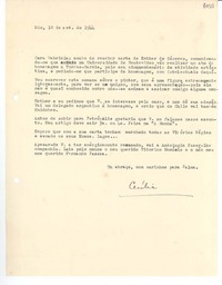 [Carta] 1944 set. 10, Río [de Janeiro] [a] Gabriela Mistral