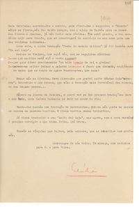 [Carta] [1944, Río de Janeiro] [a] Gabriela Mistral