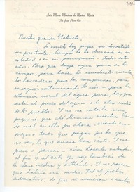 [Carta] [1949], San Juan, Puerto Rico [a] Gabriela Mistral
