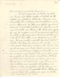 [Carta] 1936 mayo 25, [La Serena] [a] Gabriela Mistral