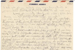 [Carta] 1945 oct. 13, La Serena [a] Gabriela Mistral