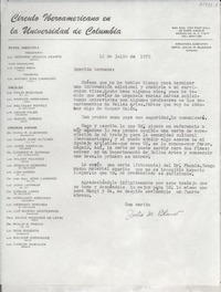 [Carta] 1972 jul. 12, Brooklyn, N. Y., [EE.UU.] [a la] Querida hermana