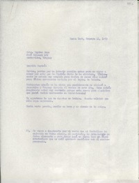 [Carta] 1963 feb. 11, Nueva York, [EE.UU.] [a la] Sra. Haydeé Brun, Montevideo, Uruguay