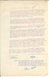 [Carta] 1951 ago. 15, Vicuña, [Chile] [a] Gabrielita [Mistral]