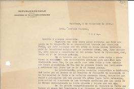 [Carta] 1939 dic. 6, Santiago, [Chile] [a] Gabriela Mistral, Niza, [Francia]